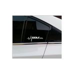 TSC Volkswagen Golf Vw Nabız Kalp Atışı Sticker 2 Adet Sağ Sol Çok Renkli, RENK-A-103