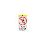 TSC VW 5G0010029J Hava Yastığı Airbag Uyarı Etiketi Sticker, AIRBAG2K30, Çok Renkli
