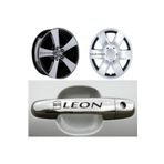 TSC Z1264 Seat Leon Kapı Kolu Jant 8'li Araba Sticker