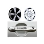 TSC Z1271 Seat Amhambra Kapı Kolu Jant 8'li Araba Sticker