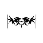 TSC Z1494 Opel Alev Desenli Etiket Modifiye 2'li Araba Sticker
