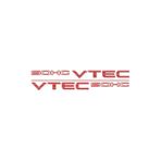 TSC Z18 Honda Vtec Sohc Set 40x3cm Kırmızı Oto Sticker