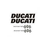 TSC Z1918 Ducati 696 Set Motor Motorsiklet Araba Sticker