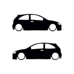 TSC Z1921 Opel Corsa Etiket Araba Sticker