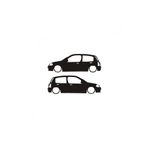 TSC Z1922 Clio Resmi Cam Araba Sticker