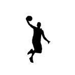 TSC Z2022 Basketbolcu Basket Yapıştırma Sticker