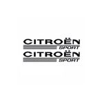 TSC Z363 Citroen Sport Yan Ayna 2'li Araba Sticker