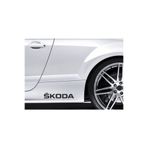 TSC Z414 Skoda Marşpiyel Yazısı 2'li Araba Sticker