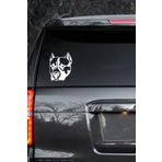 TSC Z486 Pitbull Köpek Araba Sticker