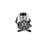 TSC Z566 Volkswagen Taz Komik Araba Sticker