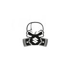 TSC Z590 Suzuki Piston Kuru Kafa Araba Sticker