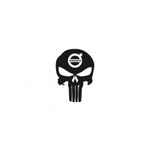 TSC Z672 Volvo Kuru Kafa Punisher Araba Sticker