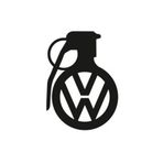 TSC Z769 Volkswagen Komik El Bombası Araba Sticker