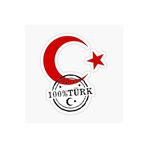 TSC%100 Türk Araba Sticker Etiket 18 cm Çok Renkli, EYh1Y5
