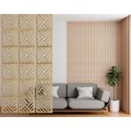 Tsd Dekorasyon Ahşap Oda Bölücü/seperatör/duvar Panelleri - 28 x 28 - Meşe