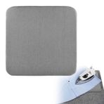 TSHAOUN Heat Press Mat 30,5 cm x 30,5 cm (12 x 12 inç) Pratik Easypress Mat HTV Ütü Projesi Kolay Baskı için Isıya Dayanıklı Koruyucu Mat El Sanatları Vinil Ütü Yalıtım Transferi (Gri)