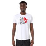 Tshirthane 23 Nisan Balon Beyaz Erkek T-shirt