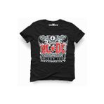 Tshirthane Acdc AC/DC Black Ice Rock Metal Müzik Baskılı Erkek t-shirt