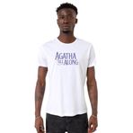 Tshirthane Agatha All Along Lettern Beyaz Erkek T-shirt