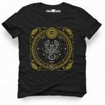 Tshirthane Akrep Burcu Scorpio Siyah Erkek Tshirt