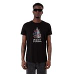 Tshirthane All Booked For Christmas Siyah Erkek T-shirt