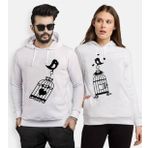 Tshirthane Aşık Kuşlar Sevgili Kombinleri Sweatshirt