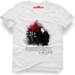 Tshirthane Atatürk Baş Öğretmen Beyaz Erkek T-Shirt