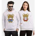 Tshirthane Ayıcık Sevgili Kombinleri Kapüşonlu Kombini, Erkek, XL-Tek Ürün Fiyatıdır, Kombin Yapmak İçin En Az 2 Adet Sepete Ekleyiniz