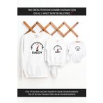 Tshirthane Baba Oğul Kız Yakıt Göstergesi(TEK ÜRÜN FİYATIDIR KOMBİN YAPMAK İÇİN EN AZ 2 ADET SEPETE EKLEYİNİZ)-3XL
