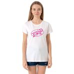 Tshirthane Babymonster Drip Beyaz Kadın Bisikletyaka T-shirt