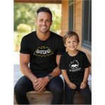 Tshirthane Batdad Sidekick Baba Oğul Kız (Tek Ürün Fiyatıdır Kombin Yapmak Için En Az 2 Adet Sepete Ekleyiniz) - 13 - 14 Yaş - Siyah