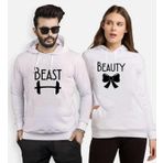Tshirthane Beast Beauty2 Sevgili Kombinleri Kapüşonlu Kombini, Erkek, S-Tek Ürün Fiyatıdır, Kombin Yapmak İçin En Az 2 Adet Sepete Ekleyiniz