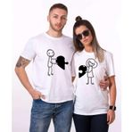 Tshirthane Birleşen Kalpler Sevgili Kombinleri Tshirt Kombini, Kadın, 3XL-Tek Ürün Fiyatıdır, Kombin Yapmak İçin En Az 2 Adet Sepete Ekleyiniz