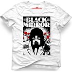 Tshirthane Black Mirror White Bear Beyaz Erkek T-Shirt - XS