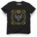 Tshirthane Boğa Burcu Taurus Siyah Erkek Tshirt