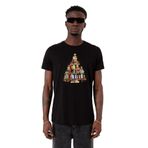 Tshirthane Book Lovers Christmas Siyah Erkek T-shirt