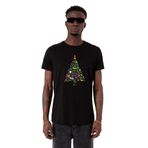 Tshirthane Broadway Christmas Siyah Erkek T-shirt