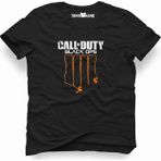 Tshirthane Call Of Duty Black Ops Siyah Erkek T-Shirt - XL