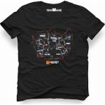 Tshirthane Call Of Duty Black Ops Siyah Erkek T-Shirt