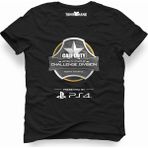 Tshirthane Call Of Duty Black Ops World league Siyah Erkek T-shirt