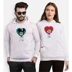 Tshirthane Carl Ellie 2'li Sevgili Sweatshirt