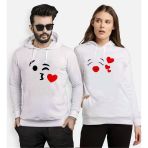 Tshirthane Cat Kapşonlu 2'li Sevgili Sweatshirt