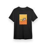 Tshirthane Citadel Yellow Red Lines Siyah Erkek T-shirt