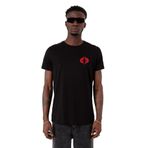Tshirthane Cobra Kai Logo Siyah Erkek T-shirt