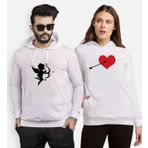 Tshirthane Cupid Heart Sevgili Kombinleri Kapüşonlu Kombini, Erkek, XS-Tek Ürün Fiyatıdır, Kombin Yapmak İçin En Az 2 Adet Sepete Ekleyiniz