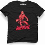 Tshirthane Daredevil Siyah Erkek T-Shirt - XL