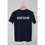 Tshirthane Devam #Devam Lacivert Erkek T-Shirt - XS
