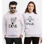 Tshirthane Devil Angel Sevgili Kombinleri Kapüşonlu Kombini, Erkek, 3XL-Tek Ürün Fiyatıdır, Kombin Yapmak İçin En Az 2 Adet Sepete Ekleyiniz