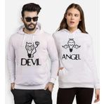 Tshirthane Devil Angel Sevgili Kombinleri Kapüşonlu Kombini, Erkek, M-Tek Ürün Fiyatıdır, Kombin Yapmak İçin En Az 2 Adet Sepete Ekleyiniz