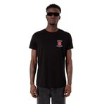 Tshirthane Dubious Handles Logo Siyah Erkek T-shirt